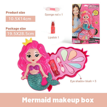 Girls Make Up Set Toys Beauty Makeup Tools Children Pretend Play Toys Safe Non Toxic Dressing Cosmetic Nail Polish Toys Gifts Good Vibrations