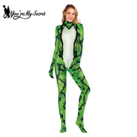Halloween Costume For Women Men Cosplay Costume Carnival Purim Festival Party Outfit Zentai Bodysuits#1#W Good Vibrations