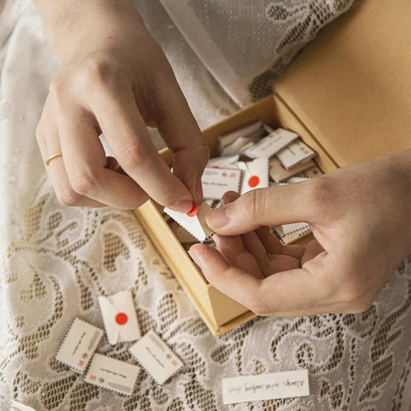 36/99/101/365 Love Notes Gift Set With Mini Envelopes Perfect For Birthdays Valentine's Day Mother's Day Gift Card Envelopes Good Vibrations