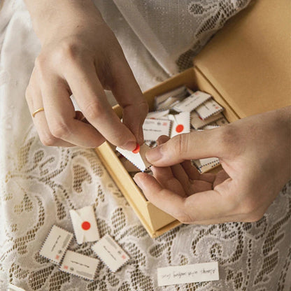 36/99/101/365 Love Notes Gift Set With Mini Envelopes Perfect For Birthdays Valentine's Day Mother's Day Gift Card Envelopes Good Vibrations