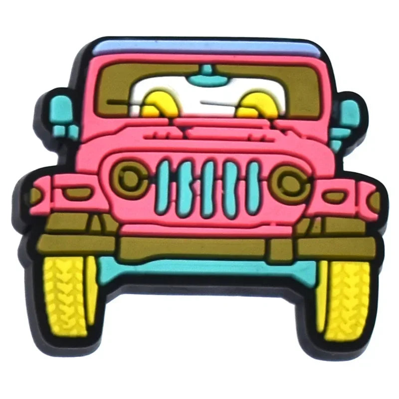 Shoe Charms for Crocs Accessories
 Outing Shoes Charm for Croc Decorations Pins Men Accessory Jeans Woman Clogs Clips Badges Good Vibrations