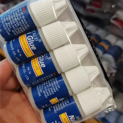 1Set*3g Fast Drying Bond Nail Glue for False Nail Tips Strong Adhesive Glue Professional Acrylic Art Nail Rhinestone Glue Gel &* Good Vibrations