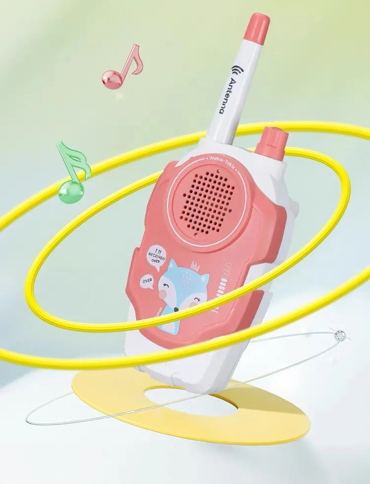 Walkie-talkie mobile phone outdoor cute toy children parent-child intercom machine cartoon boys and girls educational toy gift Good Vibrations