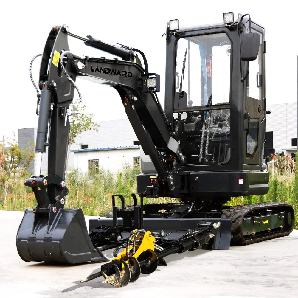 Fast Delivery 2.5 Ton Mini Excavator Crawler Digger Yanmar Engine Small Baggers Garden And Farm Use Multifunctional Customized Good Vibrations