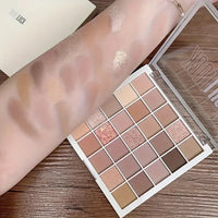 25 Color eye shadow Palette - Matte and glossy finish, waterproof, earth tones, create amazing eye makeup Good Vibrations