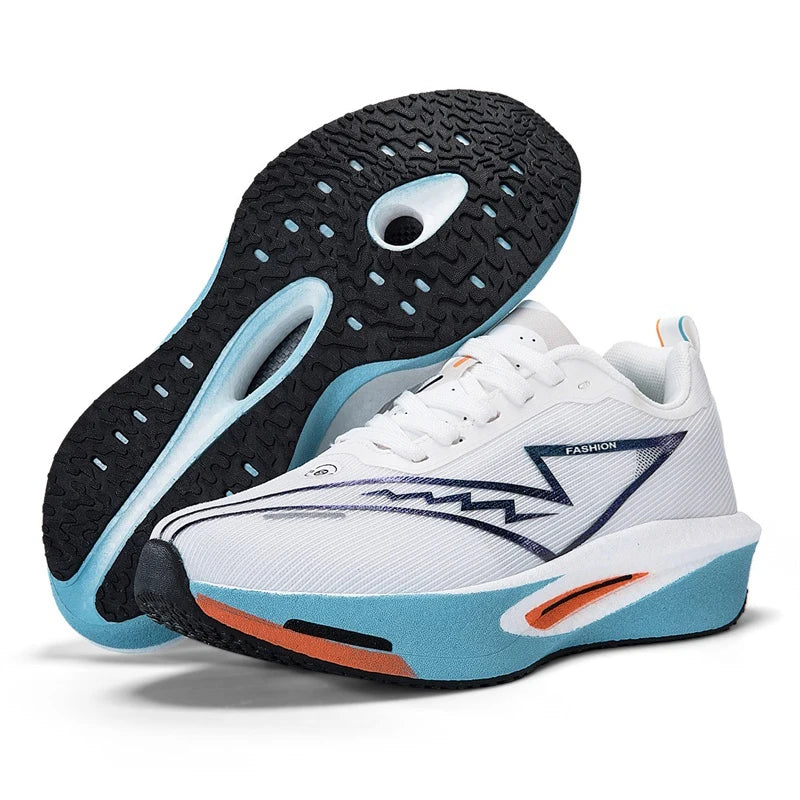 Running Shoes For Men's Speciality Marathon Sports Breathable Nonskid Athletic Sneakers Outdoor Lightweight Fitness Jogging Good Vibrations
