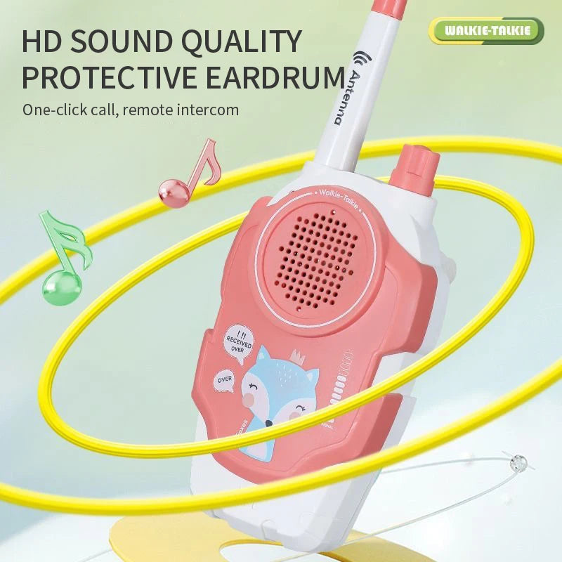 Walkie-talkie mobile phone outdoor cute toy children parent-child intercom machine cartoon boys and girls educational toy gift Good Vibrations