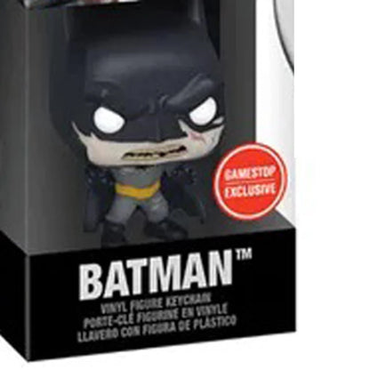 Pocket Keychain DC The Black Knight Batman Figure Toy Good Vibrations