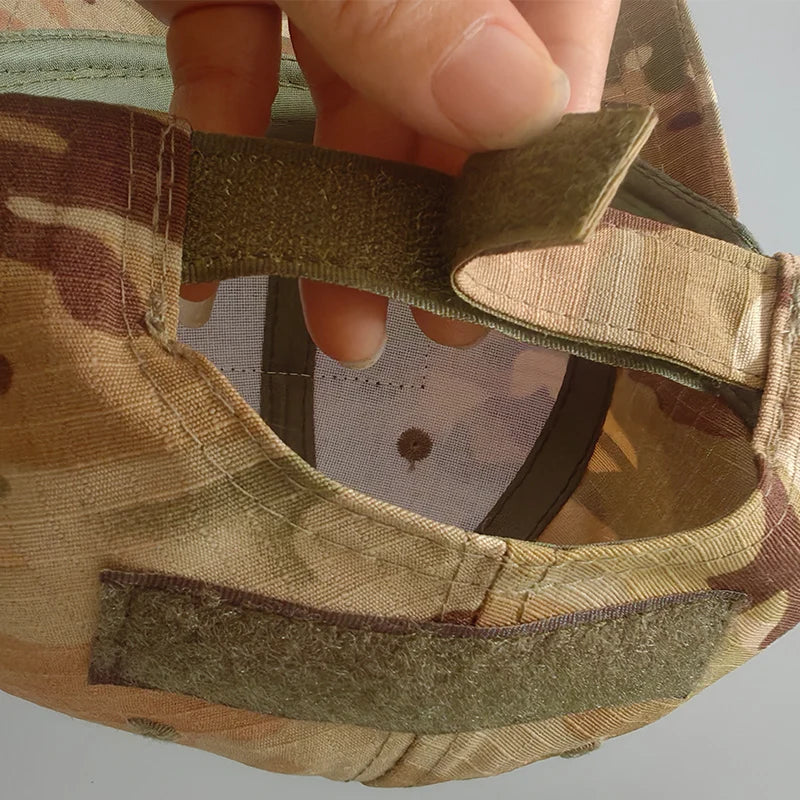 Outdoor camouflage hat Baseball hat Hunting hat Sports hat Bicycle hat Men Women Adult hat Duck tongue hat with curved brim Good Vibrations