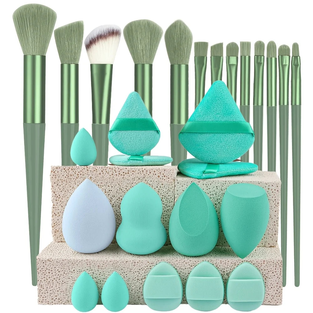 Makeup Brushes 8-29Pcs Makeup Kit Professional Women Cosmetic Soft Powder Brush Eyeshadow Foundation Full Set Travel Beauty Tool Good Vibrations