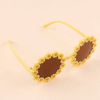 2pcs/set Soft Elastic Children Bowknot Headband Cotton Solid Color Baby Bows Turban Wide Kids Sunglasses Set Girls Headdress Good Vibrations