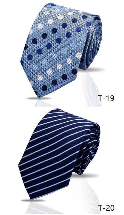 Elegant Ties For Men Fashion Item Necktie High Quality Classic Men Tie Suit Accessories Wedding Gifts Business Party Wholesale Good Vibrations