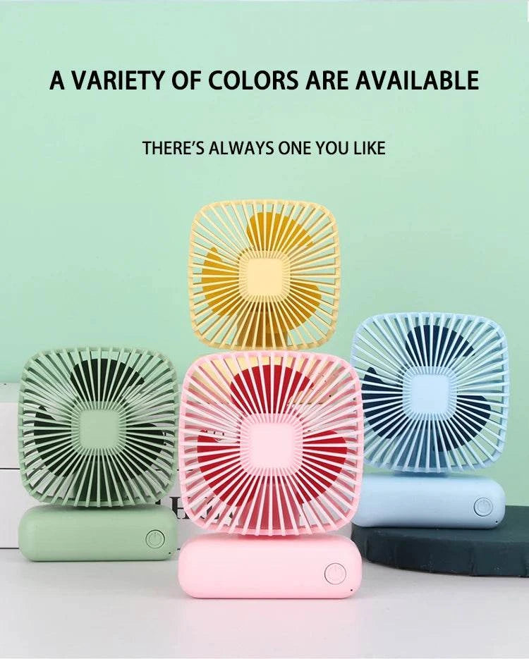 Desktop Desktop Small Fan Mini Handheld Usb Three Speed Cool Air Car Home Office Portable Quiet Outdoor Simple Portable Summer Good Vibrations Adult Super Store