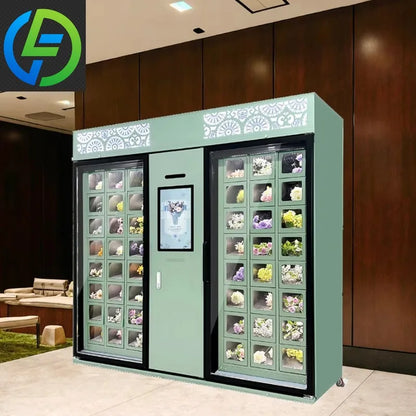 2025 Flower Vending Machine Supplier Shopping Mall Touch Screen Flower Vending Machine Good Vibrations