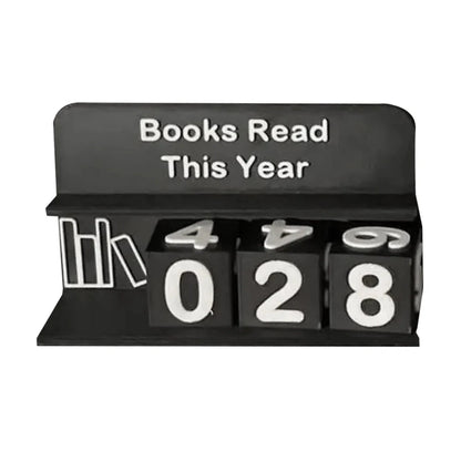 Books Read This Year Counting Ornaments 3D Printed Book Read Tracker Library Decor Ornament for Teachers Writers Library Lovers Good Vibrations