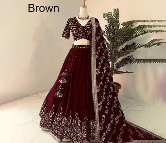 Designer Bridal Lehnga Choli for Girls Party Wear Wedding Dresses Low Price Indian Lehenga Choli With Dupatta 2026 for Women Good Vibrations
