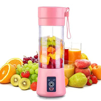 Portable Mini Electric Juicer USB Charging Smoothie Milkshake Maker Automatic Fresh Squeezer Fruit Orange Lemon Kitchen Blender Good Vibrations