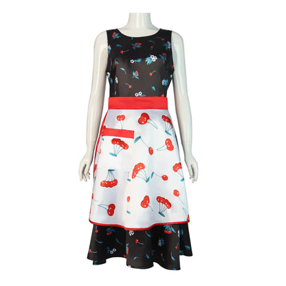 Halloween Costumes for Women Men Cosplay Scary Wanna Play Movie Character Bodysuit Tops Chucky Doll Dress Costume 2pcs Set New Good Vibrations