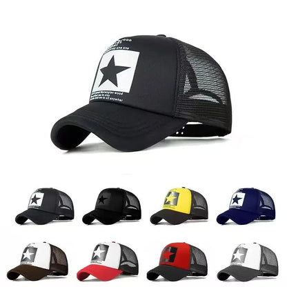 Fashion Spring Baseball Cap Snapback Mesh Hats Hip Hop Caps Cool Men Caps Female Outdoor Casual Sun Hat Good Vibrations