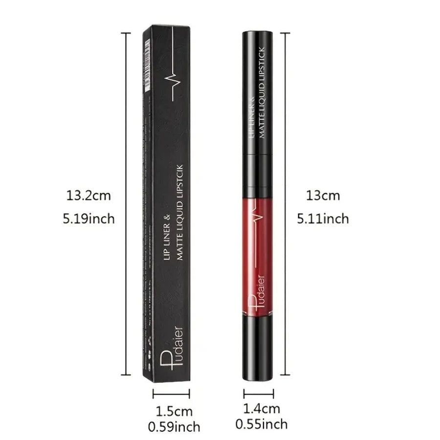 Ultra-Precise Waterproof Lip Liner - Lip Liners with High Pigment, Smooth, Sweatproof, Long-Lasting Wear for Perfect Lip Contour Good Vibrations