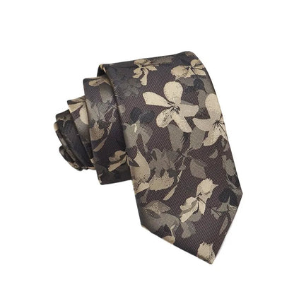 35 Styles Men's Silk Ties Jacquard Dot Floral 8cm Necktie Accessories Daily Wear Shirt Suit Cravat Wedding Party Gifts Neck Tie Good Vibrations