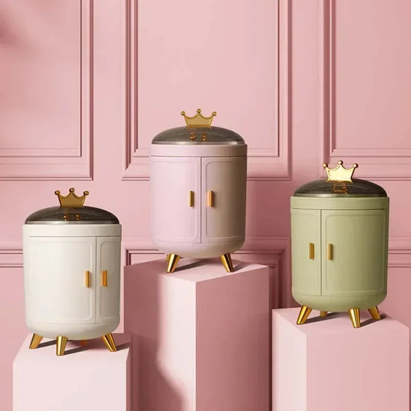 Jewelry Box Organizer Rings Storage Box Earring Necklace Display Desktop Organizer Jewelry Showcase Gifts for Woman Good Vibrations