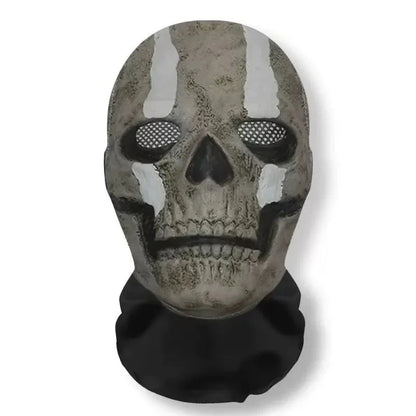 Halloween Mask Cosplay Props Balaclava Full Face Elastic Mesh Breathable Skull Headcovers Horror Party Halloween Ghost Face Good Vibrations