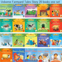 20 Books Storybooks  English Kids Usborne Picture Livros Children Baby Famous  Farmyard Tales Eary Education Libros Comics Art Good Vibrations