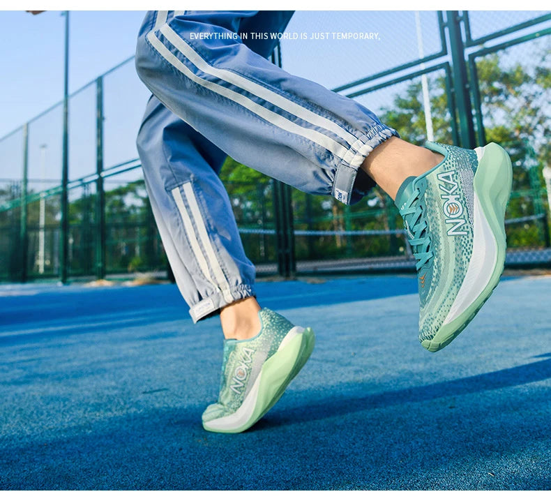 Men Women High Quality Light Running Shoes Cushion Training Shoes Lightweight Wear-Resistant Sneakers Good Vibrations