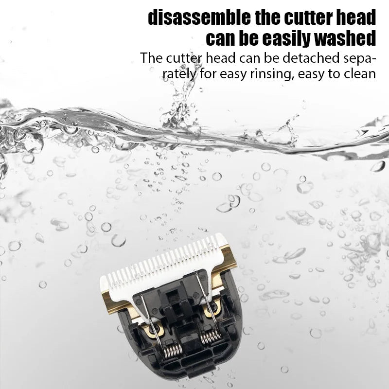 Electric Hair Trimmer Shaver Home Trimmers for Men Hair Clipper Professional Rechargeable Shavers Barber hair Cutting Machine Good Vibrations