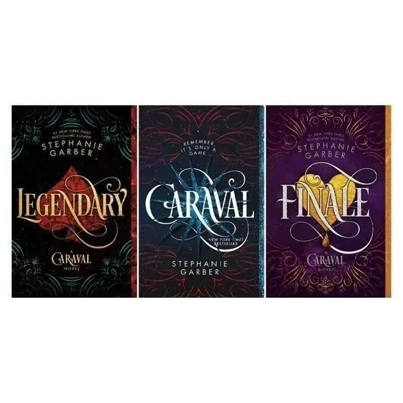 3 Books/set English Version of Novel A Caravan Sailing Ships 1-3 Volumes Paperback Good Vibrations