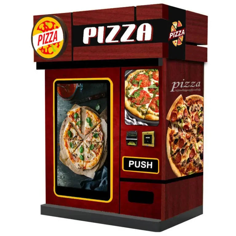 Healthy Pizza Vending machine Wholesale Automatic Pizza Vending Machine Refrigeration for Long-term Preservation Good Vibrations