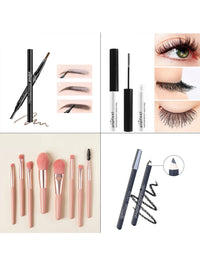 All in One Makeup Set Kit for Women Girls Teens, Makeup Gift Set, Includes 40 Color Eyeshadow, Eyebrow Pencil, Eyeliner, Mascara Good Vibrations
