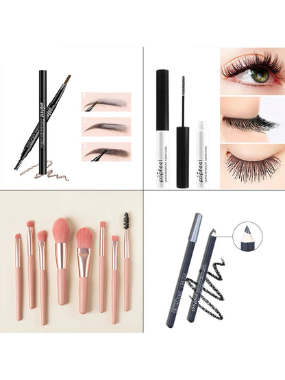 All in One Makeup Set Kit for Women Girls Teens, Makeup Gift Set, Includes 40 Color Eyeshadow, Eyebrow Pencil, Eyeliner, Mascara Good Vibrations