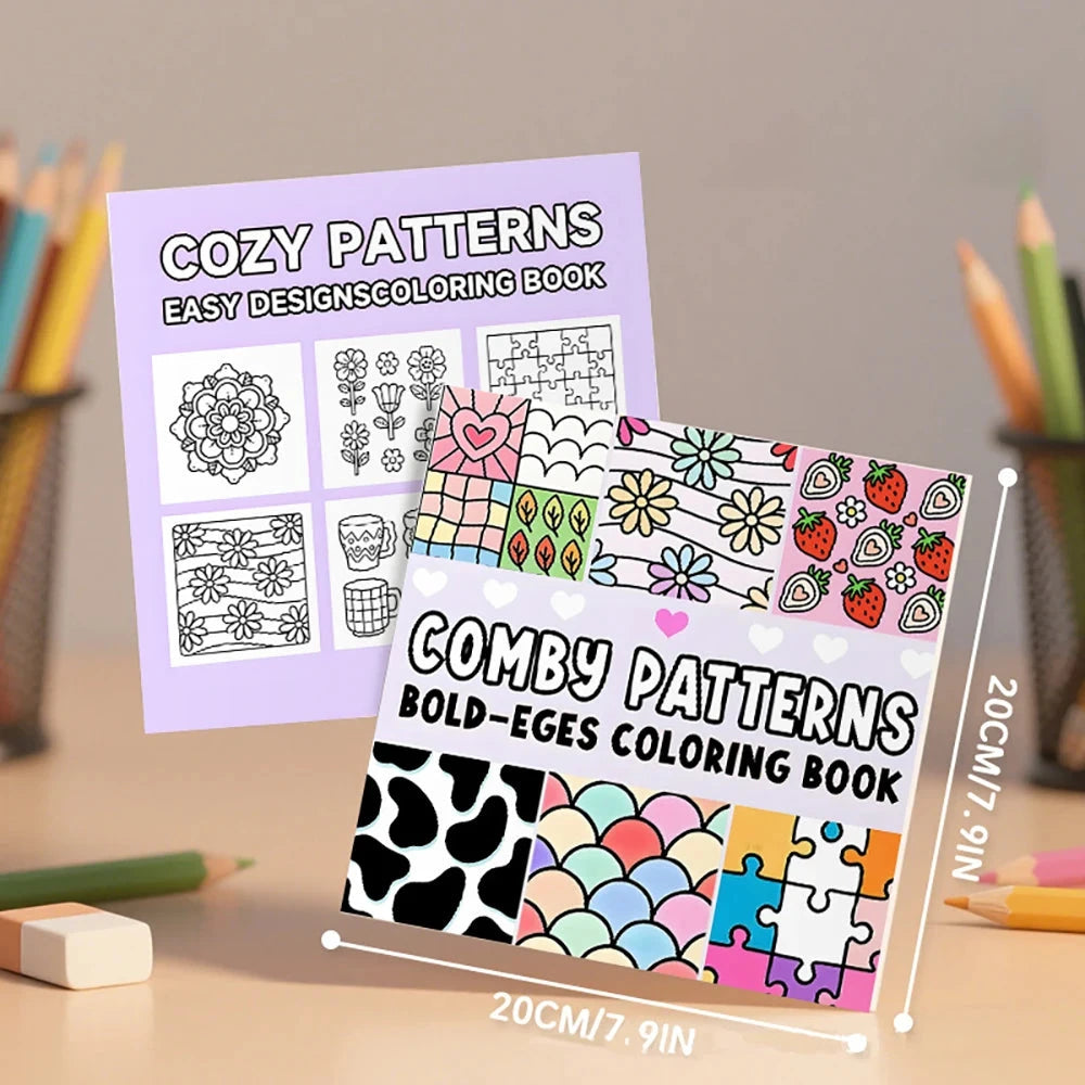 Coloring Book for Kids & Adults: Large Drawing Sketchbook with Blank Pages, Perfect for Sketching, Art Supplies ﻿ Good Vibrations