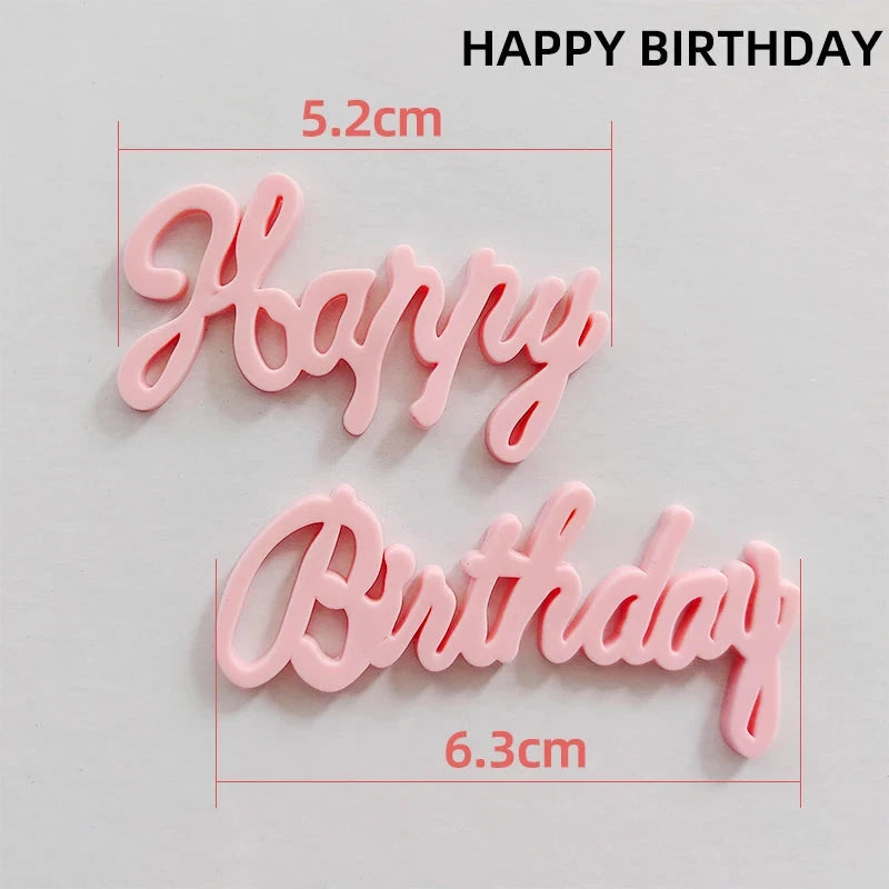 Bunny Train Cake Topper Pink Rabbit Girls Theme Decoration Princess Girl's Years Old Cake Kids Happy 1st Birthday Party Supplies Good Vibrations
