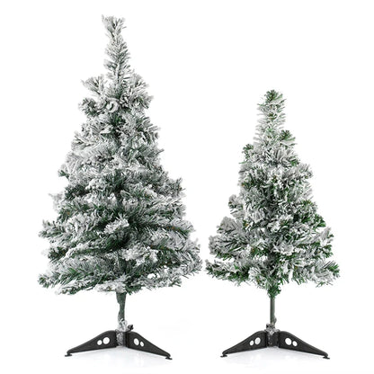 45/60cm Artificial PVC Christmas Cedar Tree Fir Pine Tree for Home New Year Christmas Trees Christmas Decor Noel Navidad Gift Good Vibrations