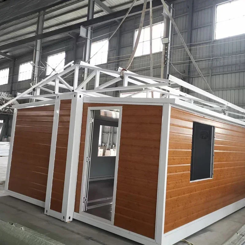 Best Price 20FT Ready Made 3 Bedroom Prefabricated House Prefab Modular Homes Expandable Container House Tiny Houses for Sale Good Vibrations