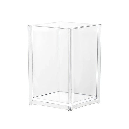 Make Up Organizer Plastic Makeup Brush Pot Storage Acrylic For Cosmetics Holder Desk Cosmetic Storage Container Good Vibrations