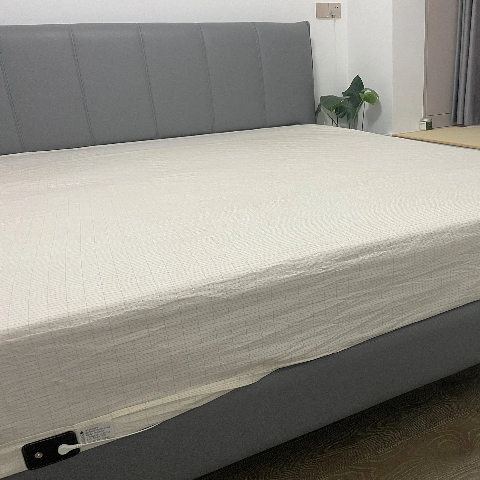 Earthing Fitted Bed Sheets Conductive Silver Fiber Grounded Bedsheet Anti-ESD Radiation Proof Release Electrostatic Good Vibrations