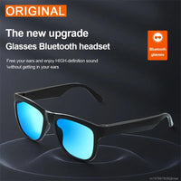 New Lecoo C8 Smart Glasses Original Headset Wireless Bluetooth 5.0 Sunglasses Headset Outdoor Sport Earphone HD Mic Calling Head Good Vibrations
