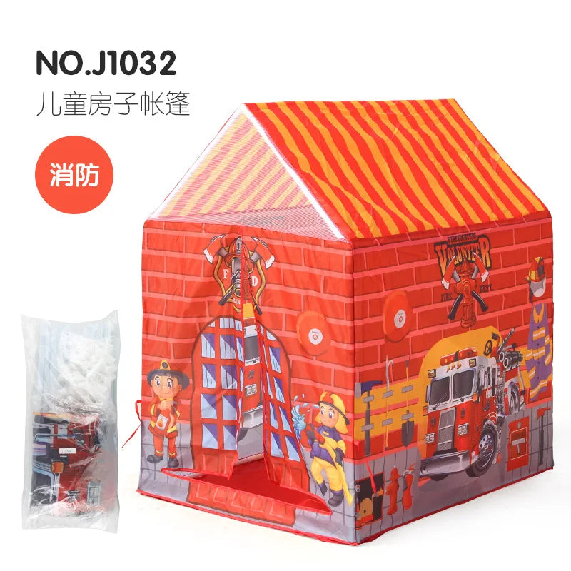 Portable Folding Game Tent Portable Kids Tent Folding s Play House Large Playhouse Indoor Outdoor Christmas Birthday Gifts New Good Vibrations