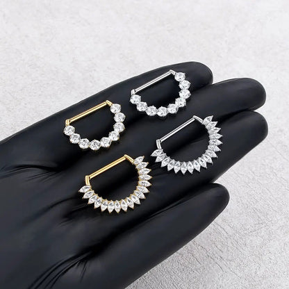 1Pc G23 Titanium Nipple Ring Women Girl Barbell Nipples Piercing Body Shield Jewelry Breast Accessories Good Vibrations