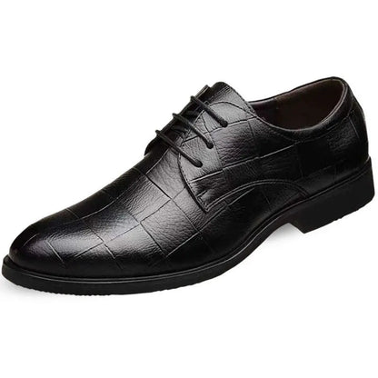 New Mens Business leather Shoes Soft soled comfortable formal shoe Casual versatile work footwear Fashion light Male shoes Homme Good Vibrations
