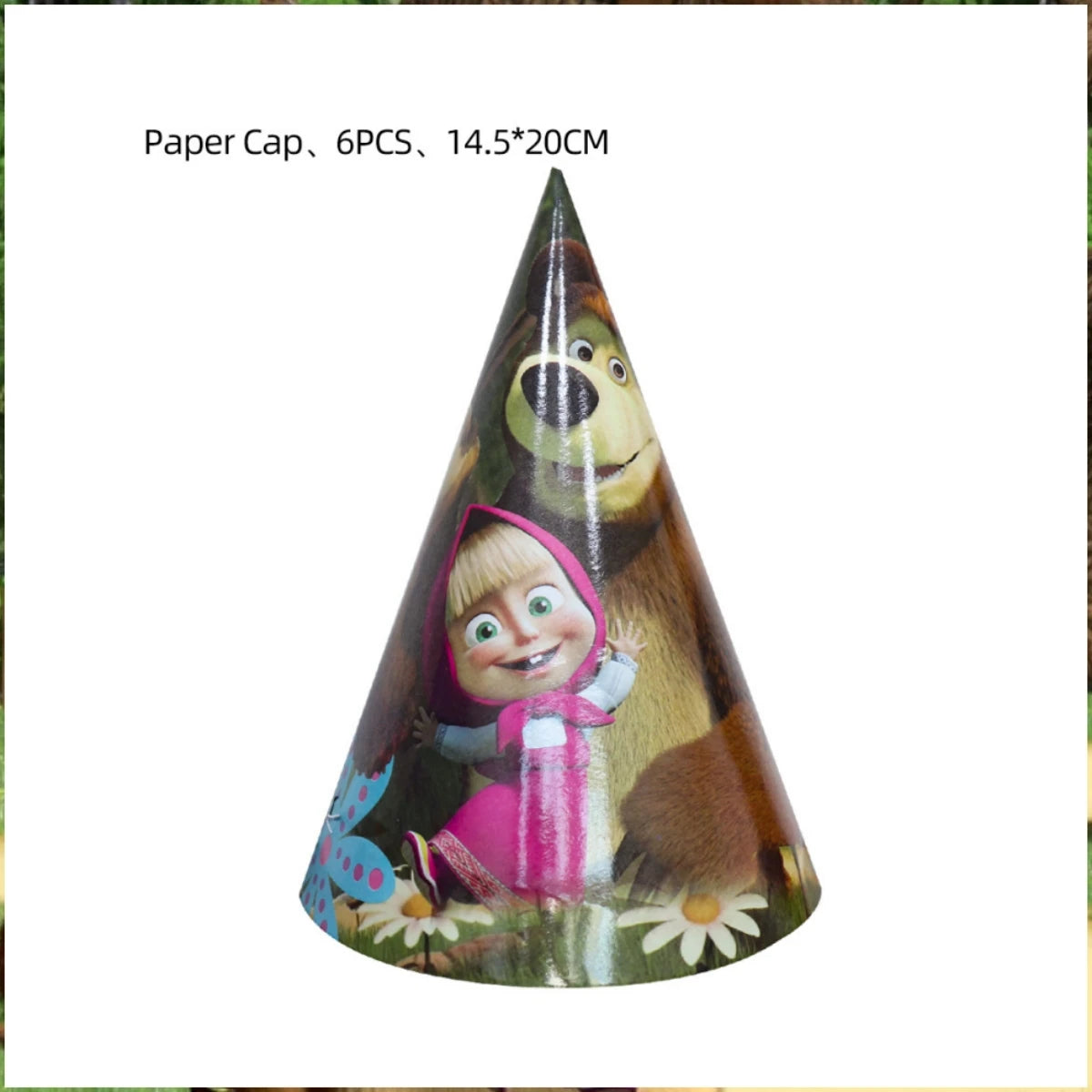 Girl and the Bear Birthday Decorations Disposable Tableware Tablecloth Cup Plate Napkin Balloons Baby Shower kids Party Favors Good Vibrations