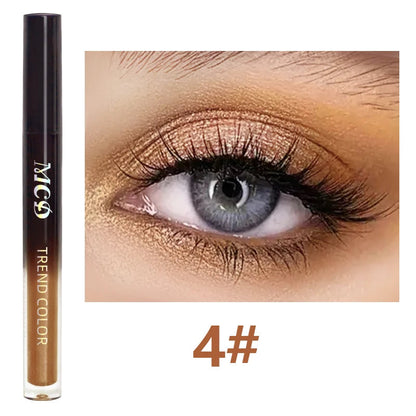 13-Shade Waterproof Liquid Eyeshadow Palette - High Shine  Long-Lasting & Smudge-Proof Makeup Set for Glamourous Looks glitter Good Vibrations