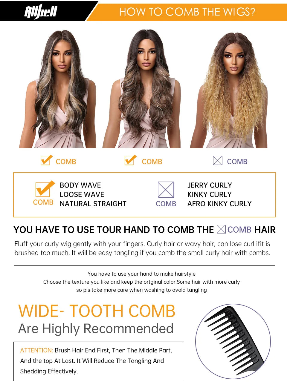 Ginger Orange Synthetic Wigs for Black Women Long Wavy Wigs with Bangs Cosplay Colored Hair Heat Resistant Body Wave Party Wig Good Vibrations