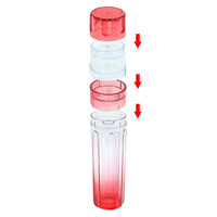 New 3 in 1 Gradient Tobacco Grinder and Filler Strong Toughness PC Material Herb Grinders Grass Crusher Smoking Accessories GOOD Vibrations Adult Super Store