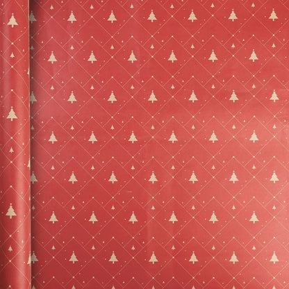24/1Rolls Christmas Xmas Tree Santa Claus Snowflake Wrapping Paper DIY Craft Gifts Packaging Paper Party Home Decoration Good Vibrations