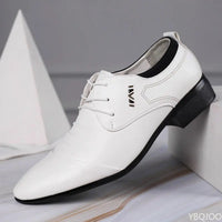New Men's plus size shoes Trendy versatile business Flats Fashion comfort leather shoes Wedding party Male formal footwear Homme Good Vibrations